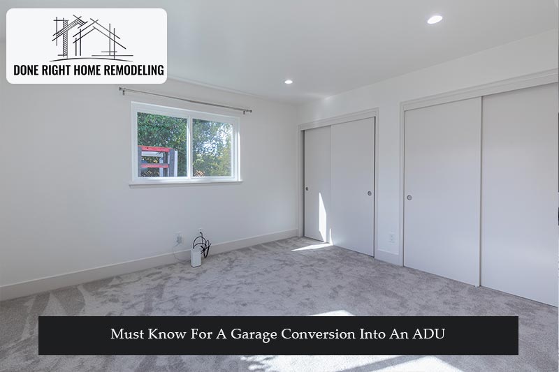 What You Must Know For A Garage Conversion Into An ADU At your San Jose Property?
