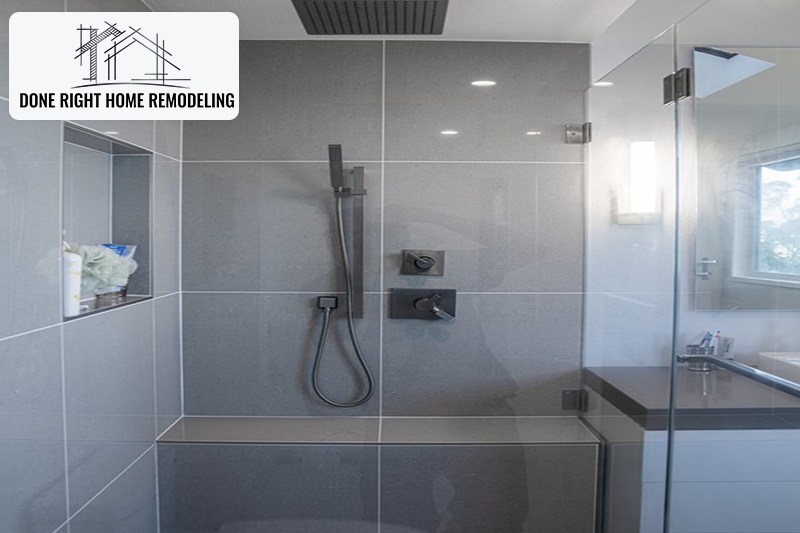 Barrier-Free Small Bathroom Remodel